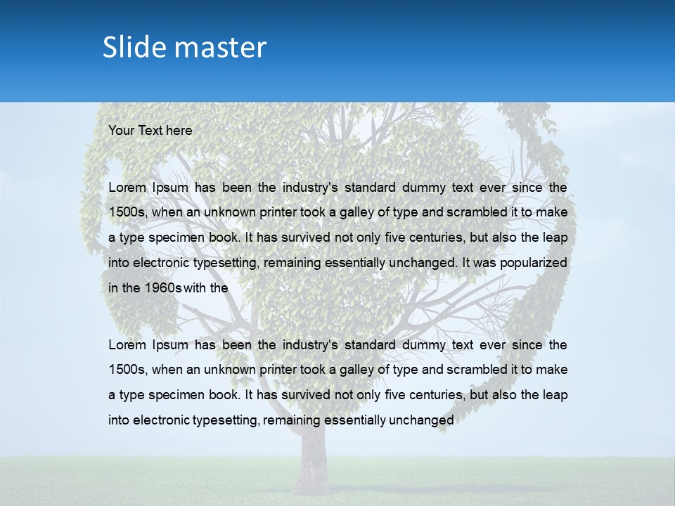 Sand Sunset Pensioner PowerPoint Template