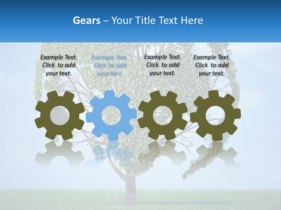 Sand Sunset Pensioner PowerPoint Template