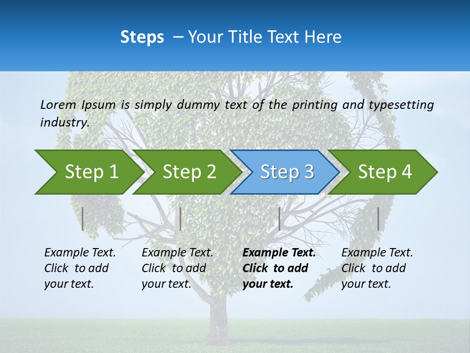 Sand Sunset Pensioner PowerPoint Template