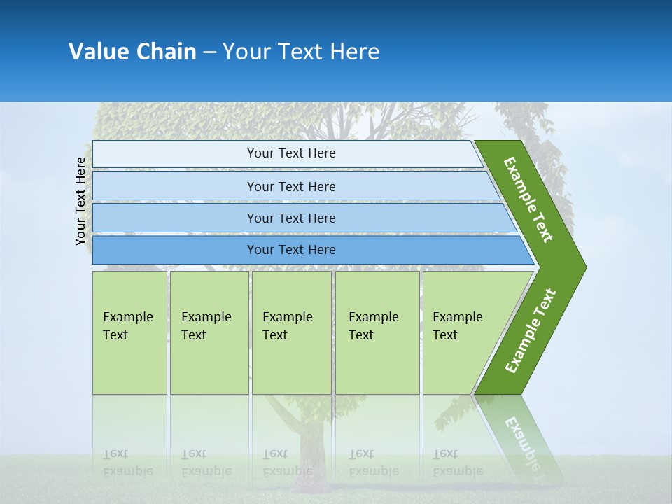 Sand Sunset Pensioner PowerPoint Template
