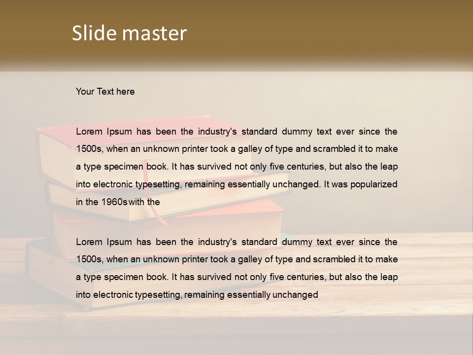 Sad Sand Family PowerPoint Template