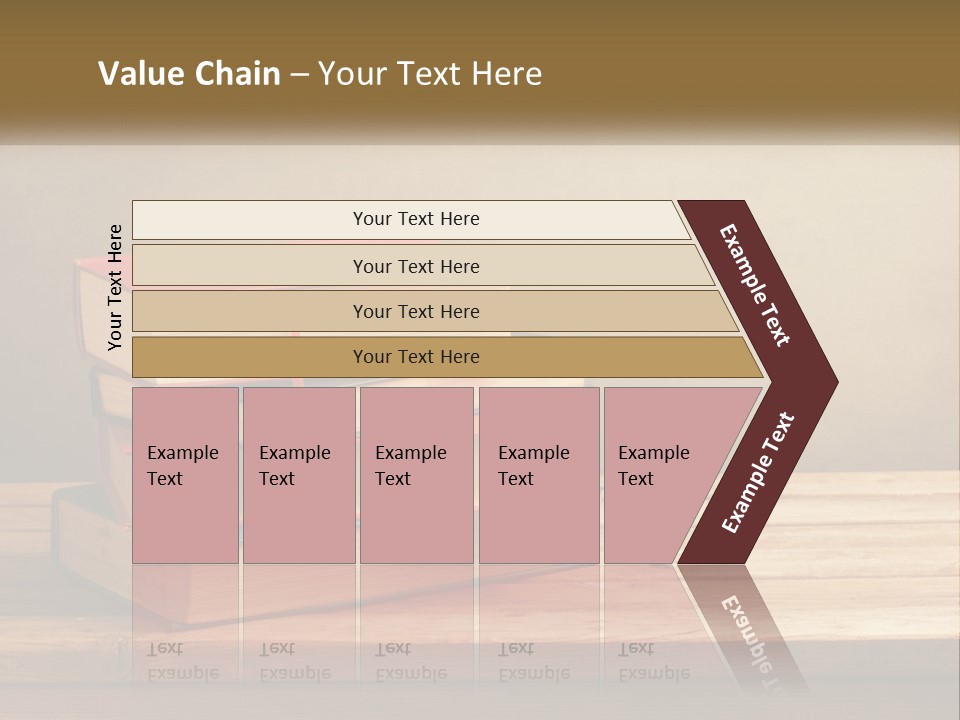 Sad Sand Family PowerPoint Template