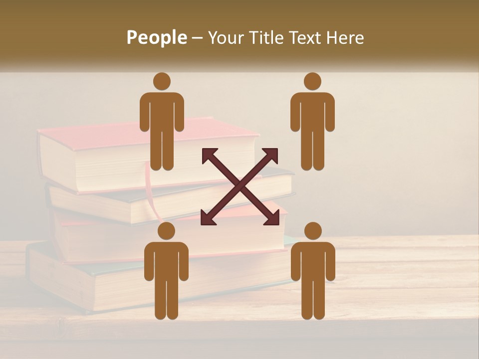 Sad Sand Family PowerPoint Template