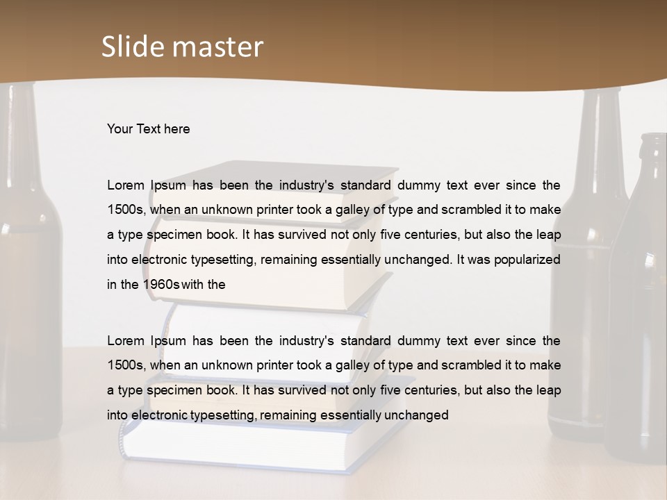 Retired Daughter Life PowerPoint Template