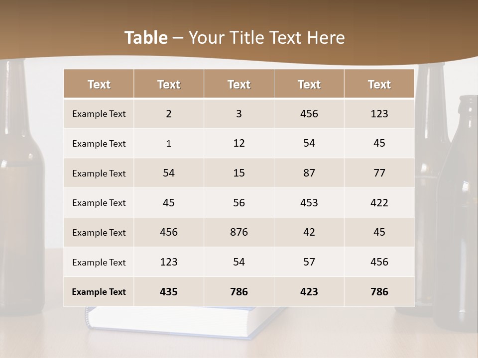 Retired Daughter Life PowerPoint Template