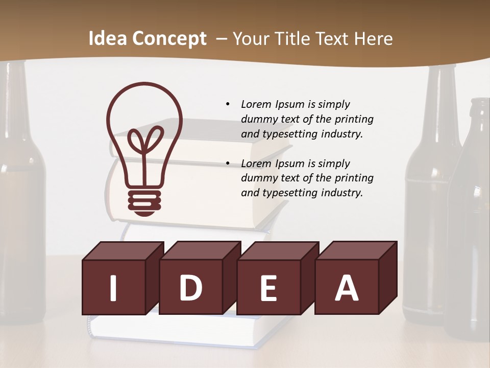 Retired Daughter Life PowerPoint Template