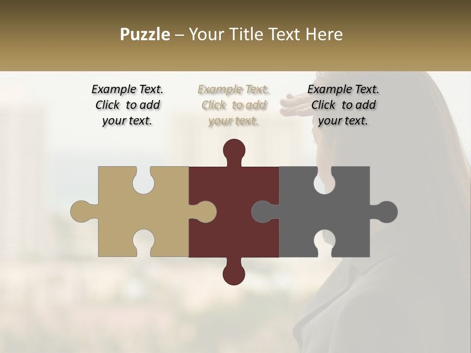 Beach Coast Portrait PowerPoint Template