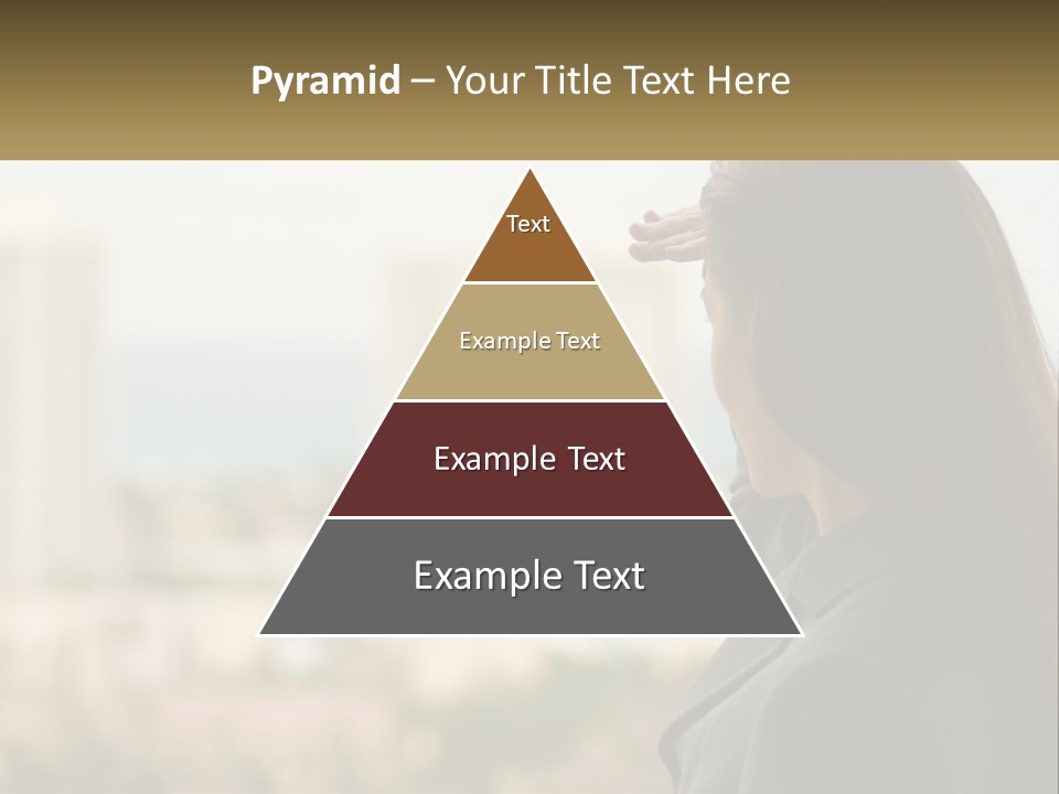 Beach Coast Portrait PowerPoint Template