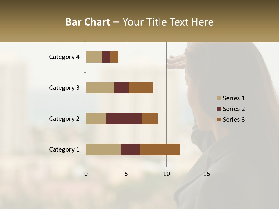 Beach Coast Portrait PowerPoint Template