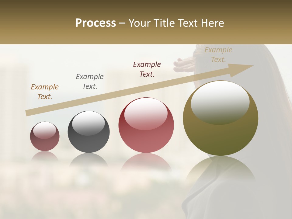 Beach Coast Portrait PowerPoint Template