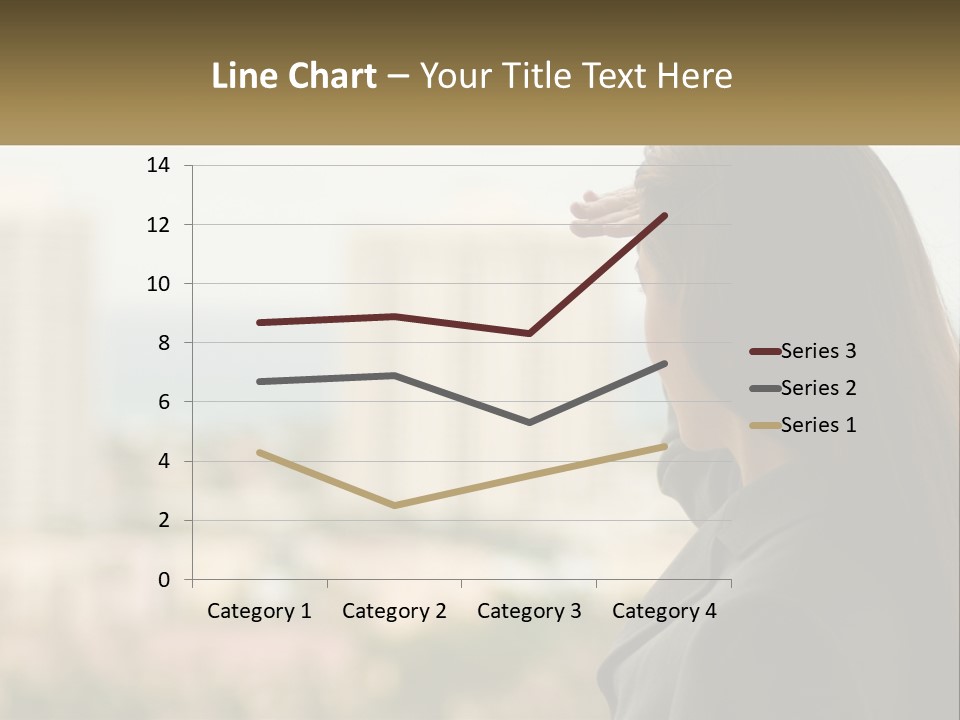 Beach Coast Portrait PowerPoint Template