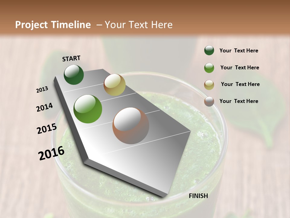 Water Senior Old PowerPoint Template