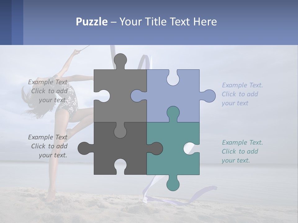 Peaceful Retirement Elderly PowerPoint Template