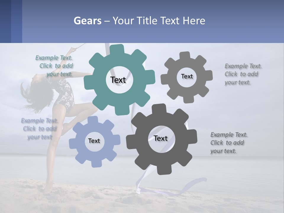 Peaceful Retirement Elderly PowerPoint Template