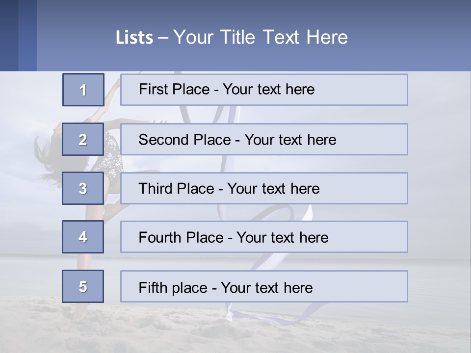Peaceful Retirement Elderly PowerPoint Template