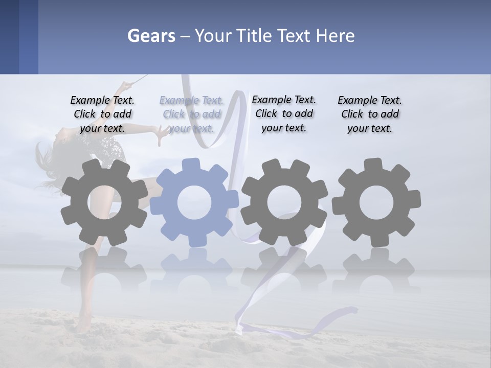 Peaceful Retirement Elderly PowerPoint Template