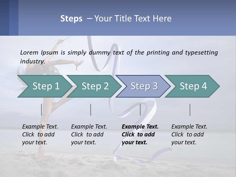 Peaceful Retirement Elderly PowerPoint Template