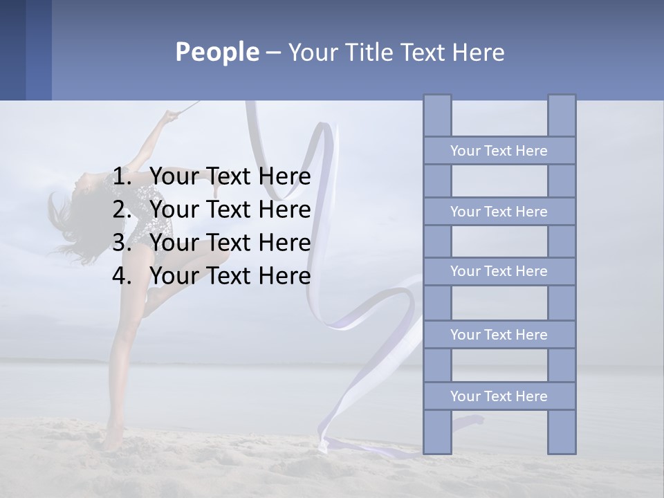 Peaceful Retirement Elderly PowerPoint Template