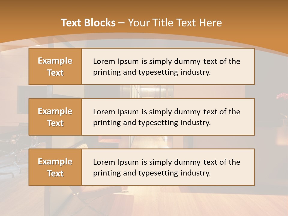 Calm Daughter Older PowerPoint Template