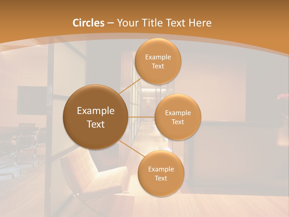 Calm Daughter Older PowerPoint Template