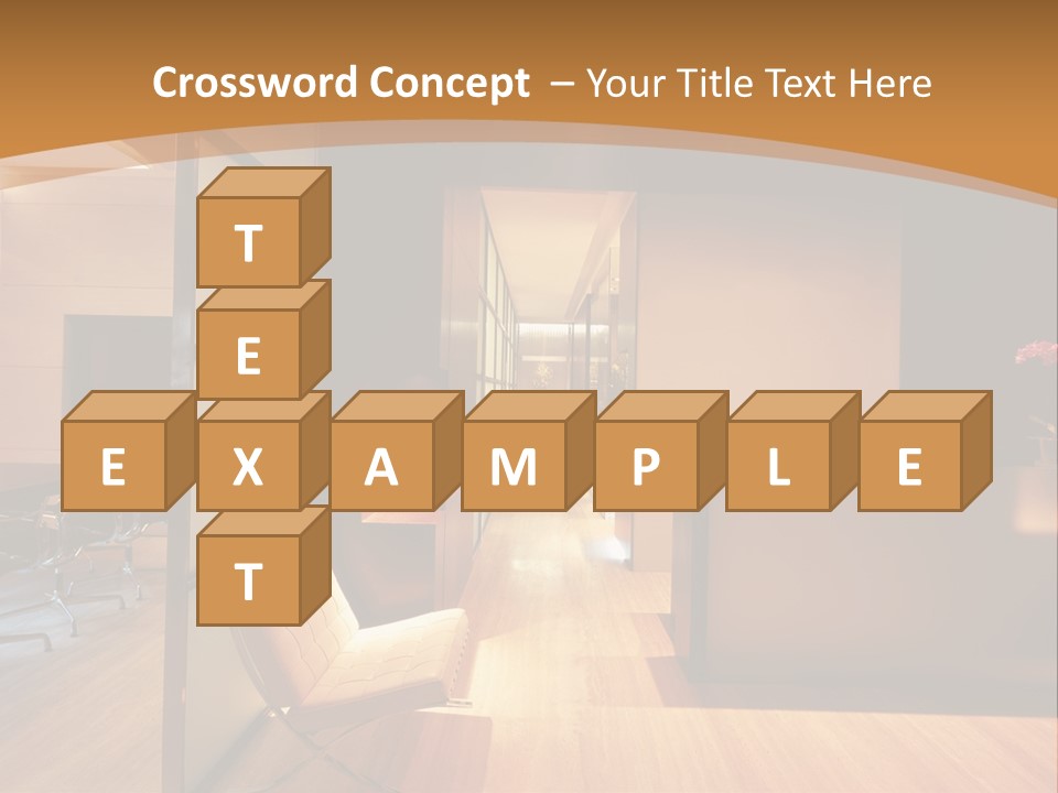 Calm Daughter Older PowerPoint Template