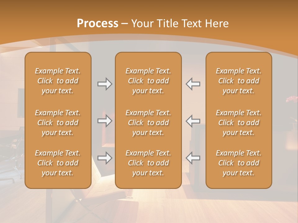 Calm Daughter Older PowerPoint Template