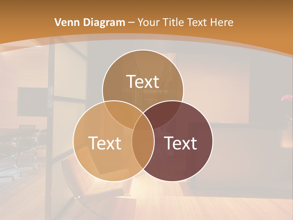 Calm Daughter Older PowerPoint Template