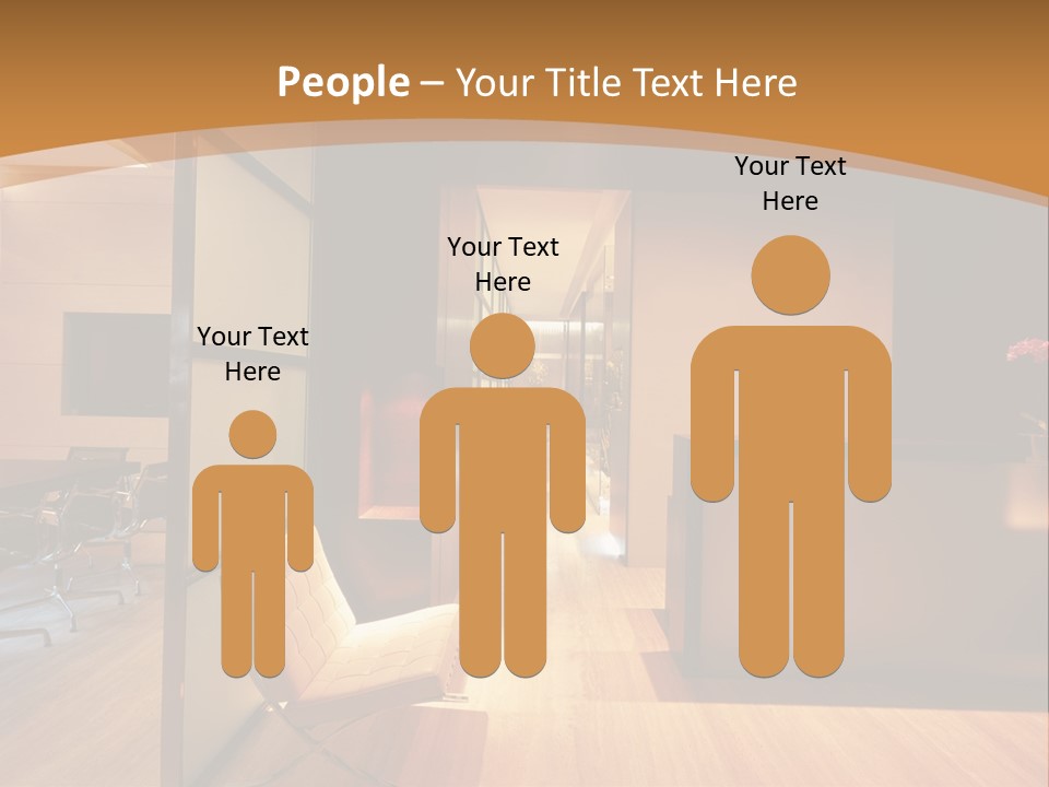 Calm Daughter Older PowerPoint Template