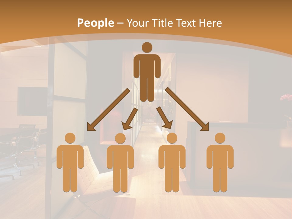 Calm Daughter Older PowerPoint Template