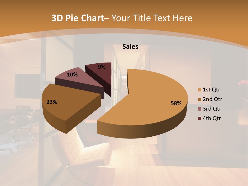 Calm Daughter Older PowerPoint Template