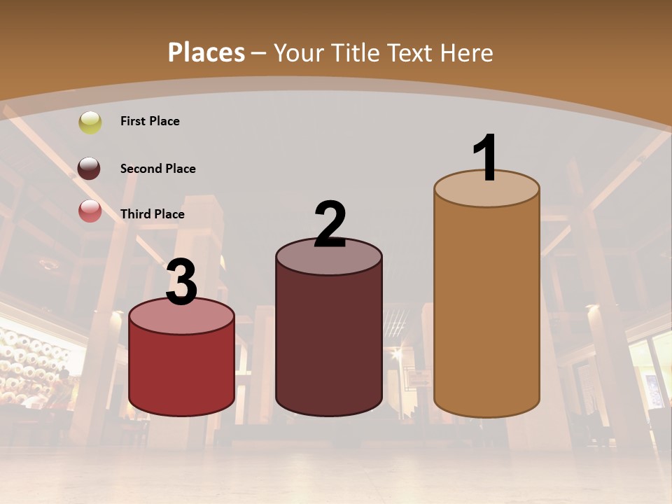 Portrait Coastal Sea PowerPoint Template