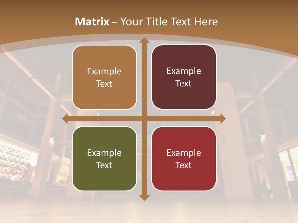 Portrait Coastal Sea PowerPoint Template