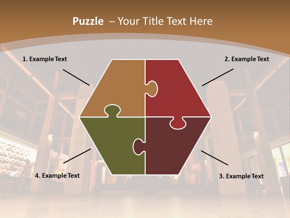 Portrait Coastal Sea PowerPoint Template