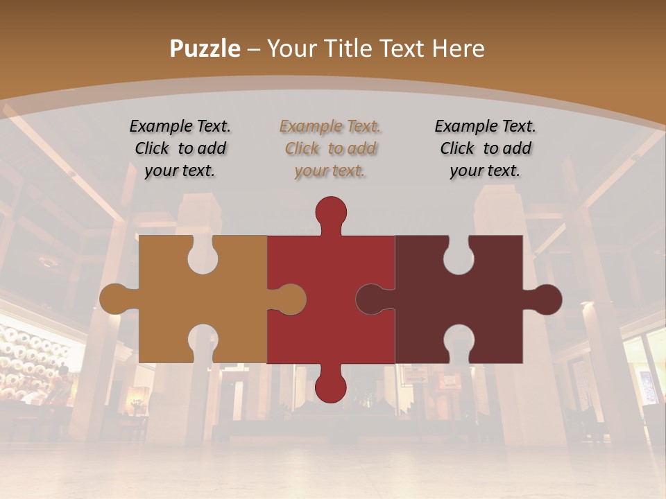 Portrait Coastal Sea PowerPoint Template