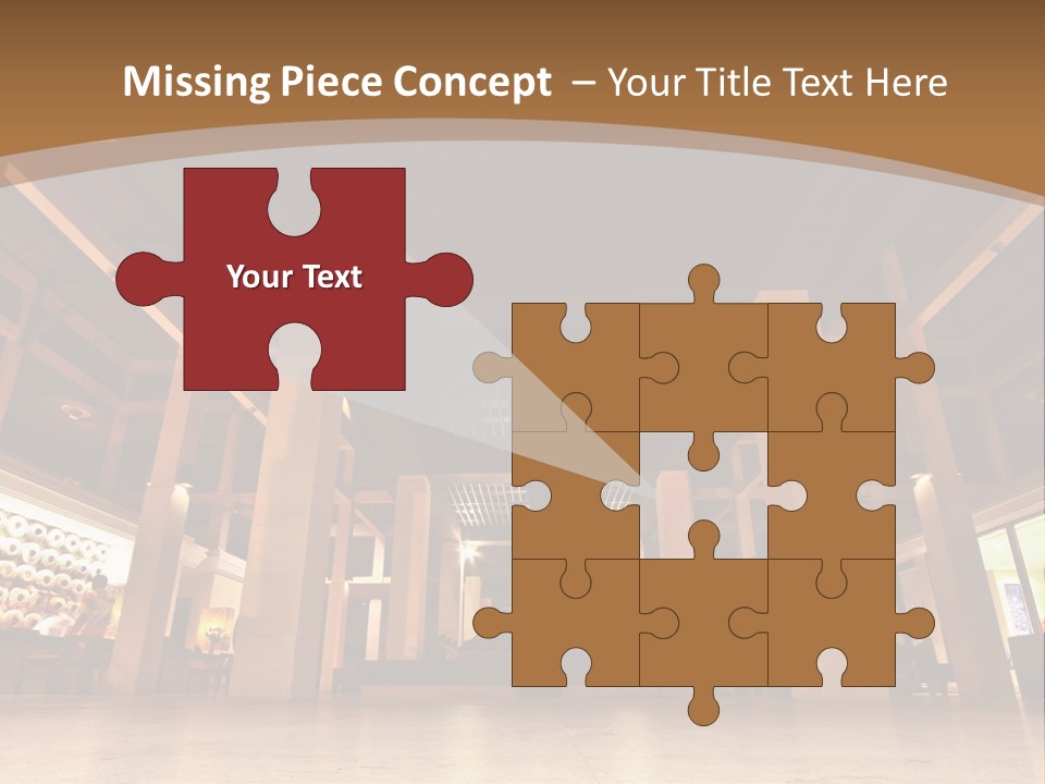 Portrait Coastal Sea PowerPoint Template