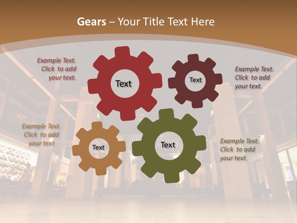 Portrait Coastal Sea PowerPoint Template