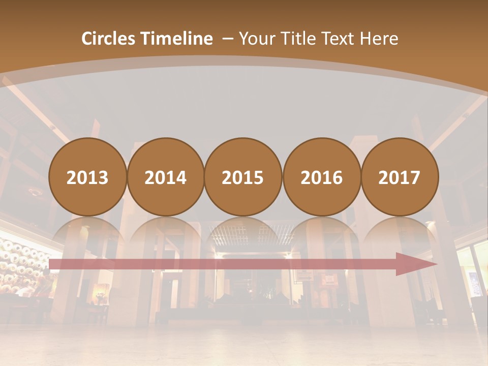 Portrait Coastal Sea PowerPoint Template