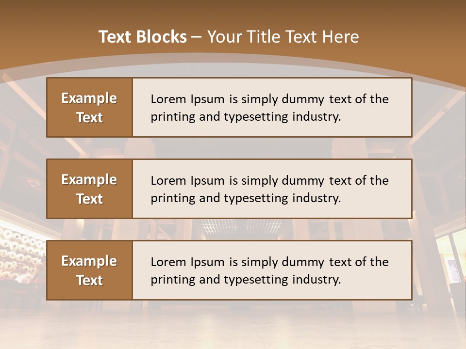 Portrait Coastal Sea PowerPoint Template