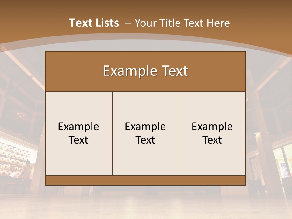 Portrait Coastal Sea PowerPoint Template