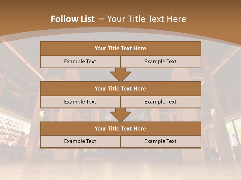 Portrait Coastal Sea PowerPoint Template