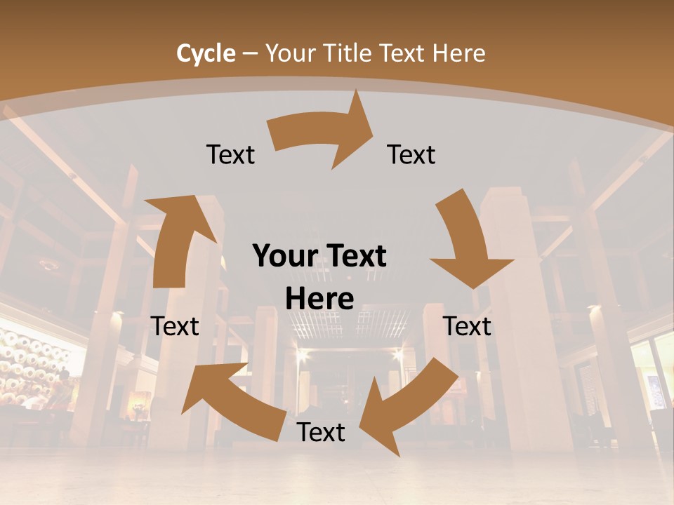 Portrait Coastal Sea PowerPoint Template