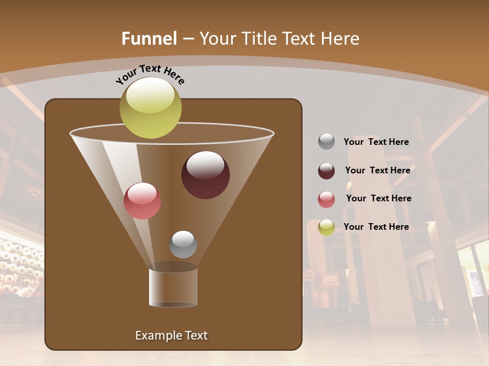 Portrait Coastal Sea PowerPoint Template