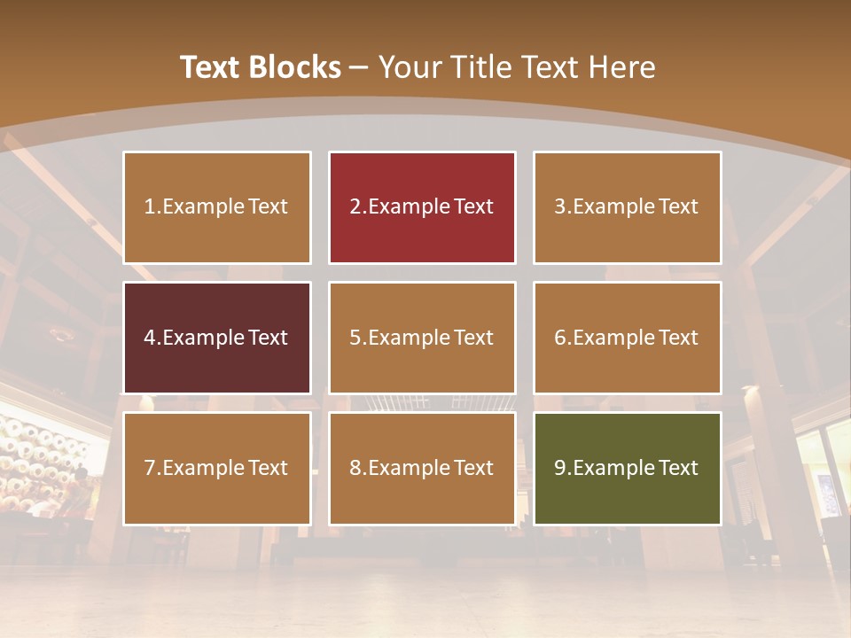 Portrait Coastal Sea PowerPoint Template