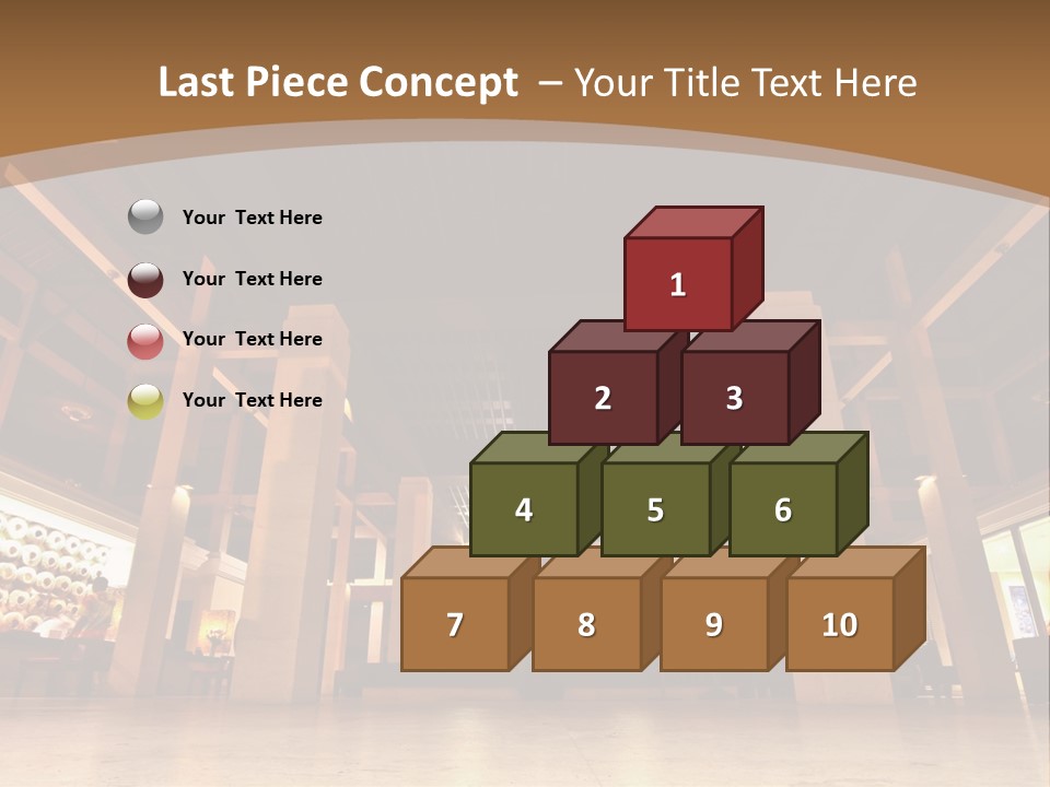 Portrait Coastal Sea PowerPoint Template