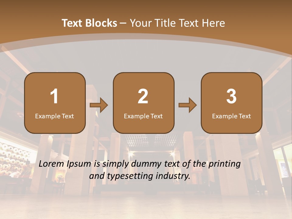 Portrait Coastal Sea PowerPoint Template
