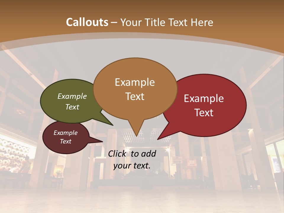 Portrait Coastal Sea PowerPoint Template
