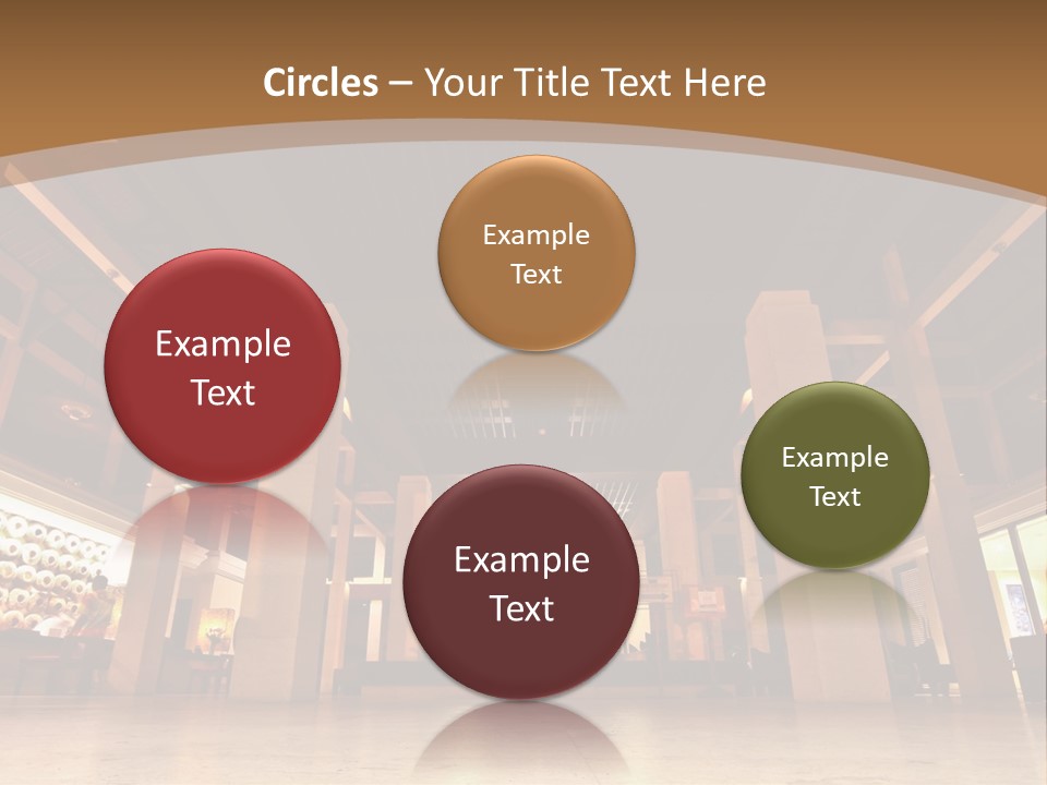 Portrait Coastal Sea PowerPoint Template