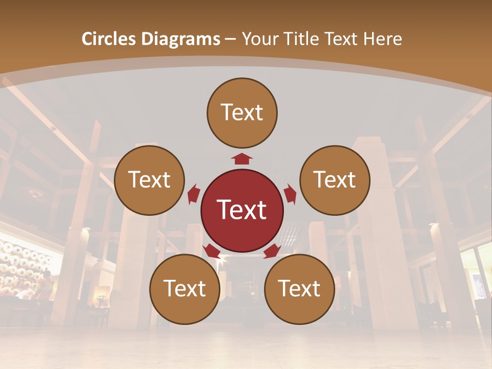 Portrait Coastal Sea PowerPoint Template