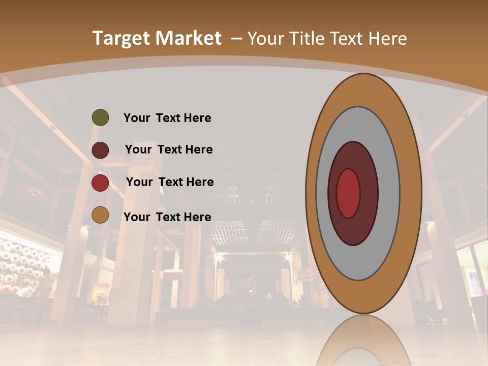 Portrait Coastal Sea PowerPoint Template