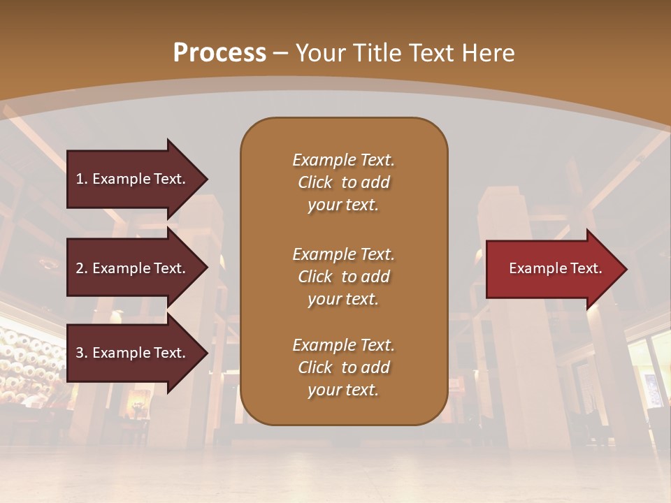 Portrait Coastal Sea PowerPoint Template